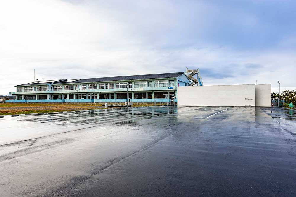 Remains of the earthquake - Namie Town Ukedo Elementary School